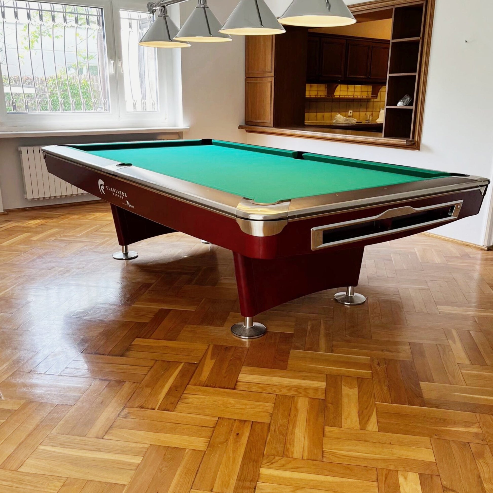 Stół bilardowy Gladiator Winner Mahogany 9FT - Elite Bilard - Stoły bilardowe PREMIUM