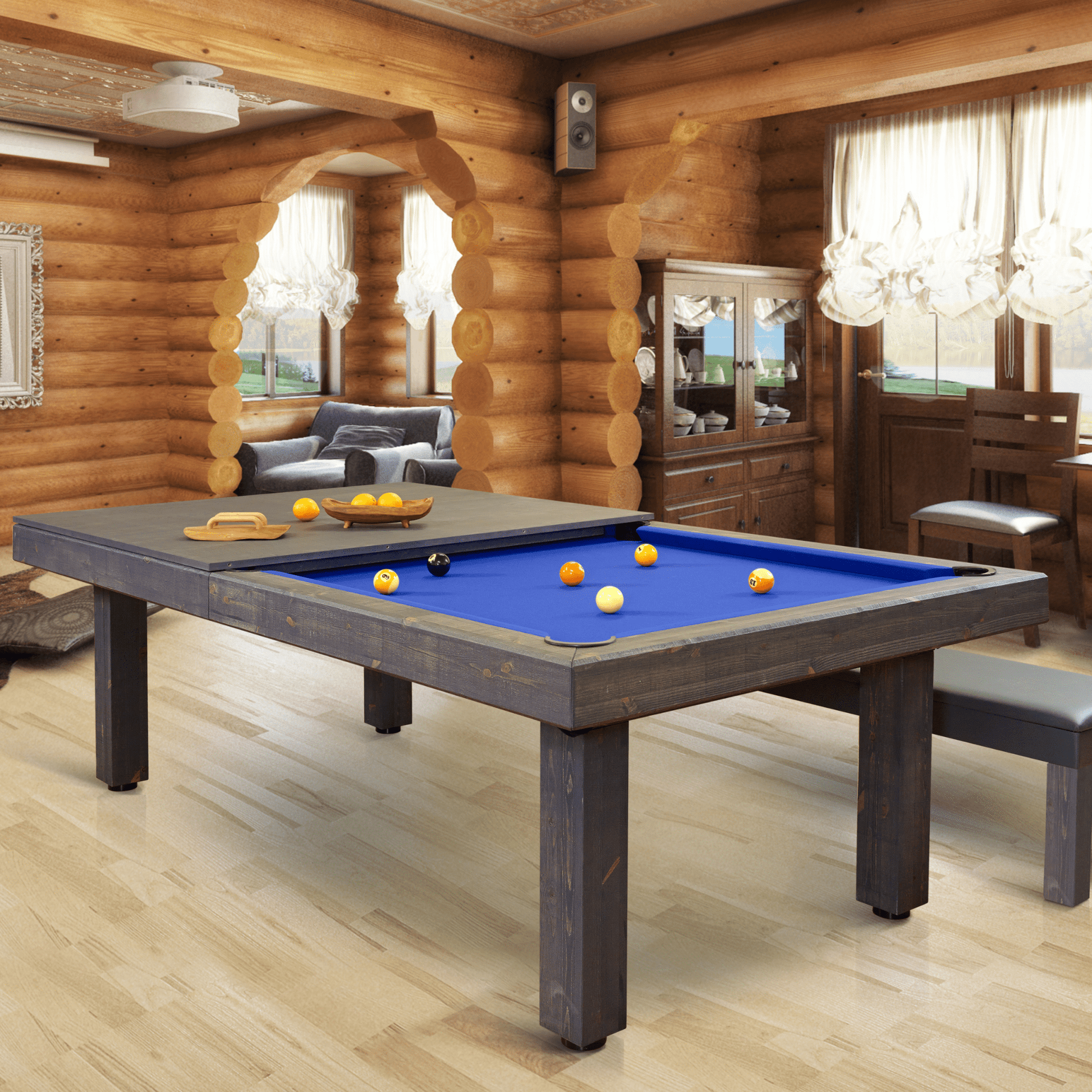 Stół Bilardowy Rustic 6FT/7FT/8FT - Elite Bilard - Stoły bilardowe PREMIUM