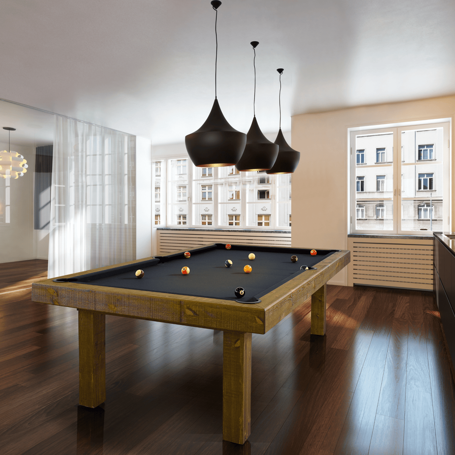 Stół Bilardowy Rustic 6FT/7FT/8FT - Elite Bilard - Stoły bilardowe PREMIUM