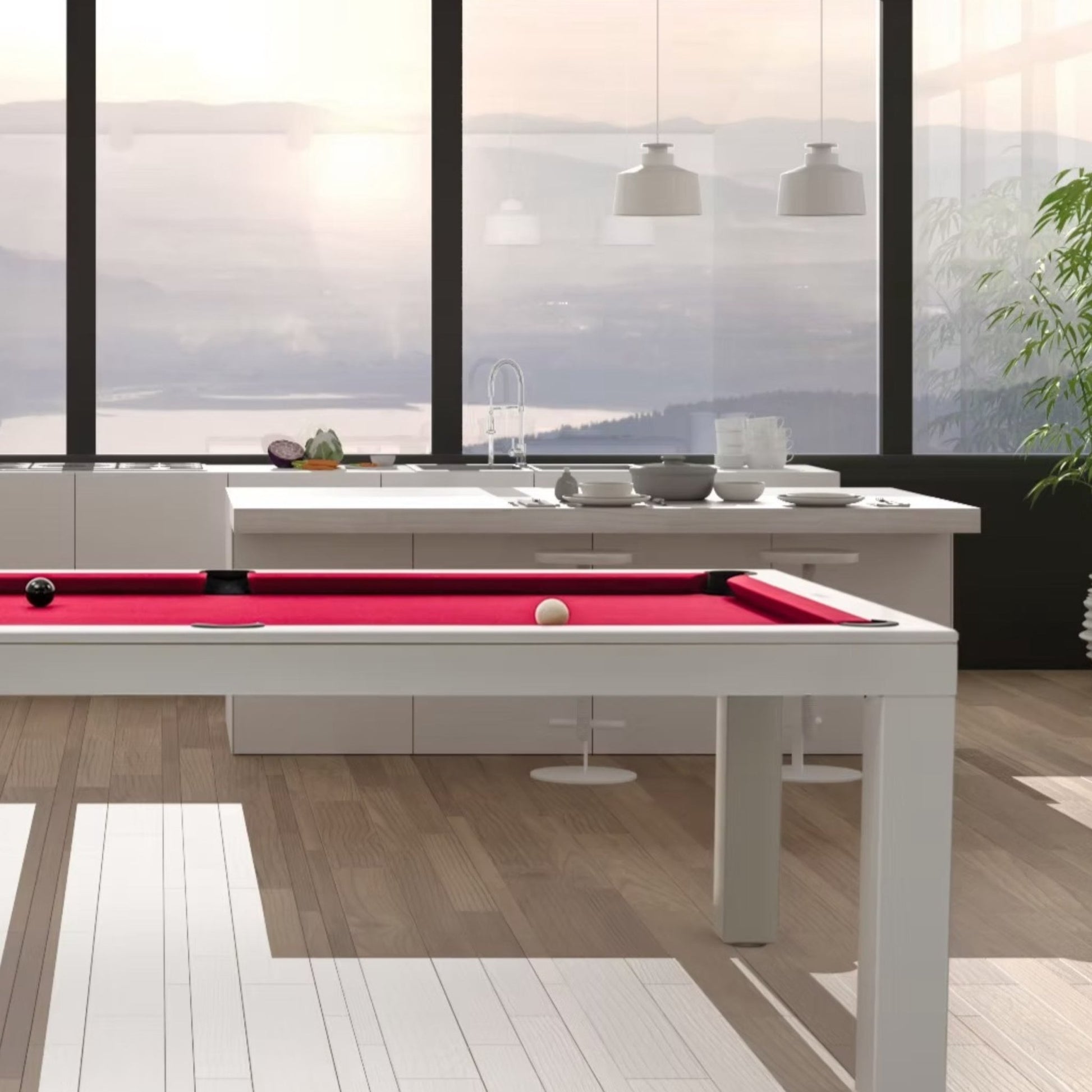 Stół bilardowy Vision | Do salonu, do jadalni