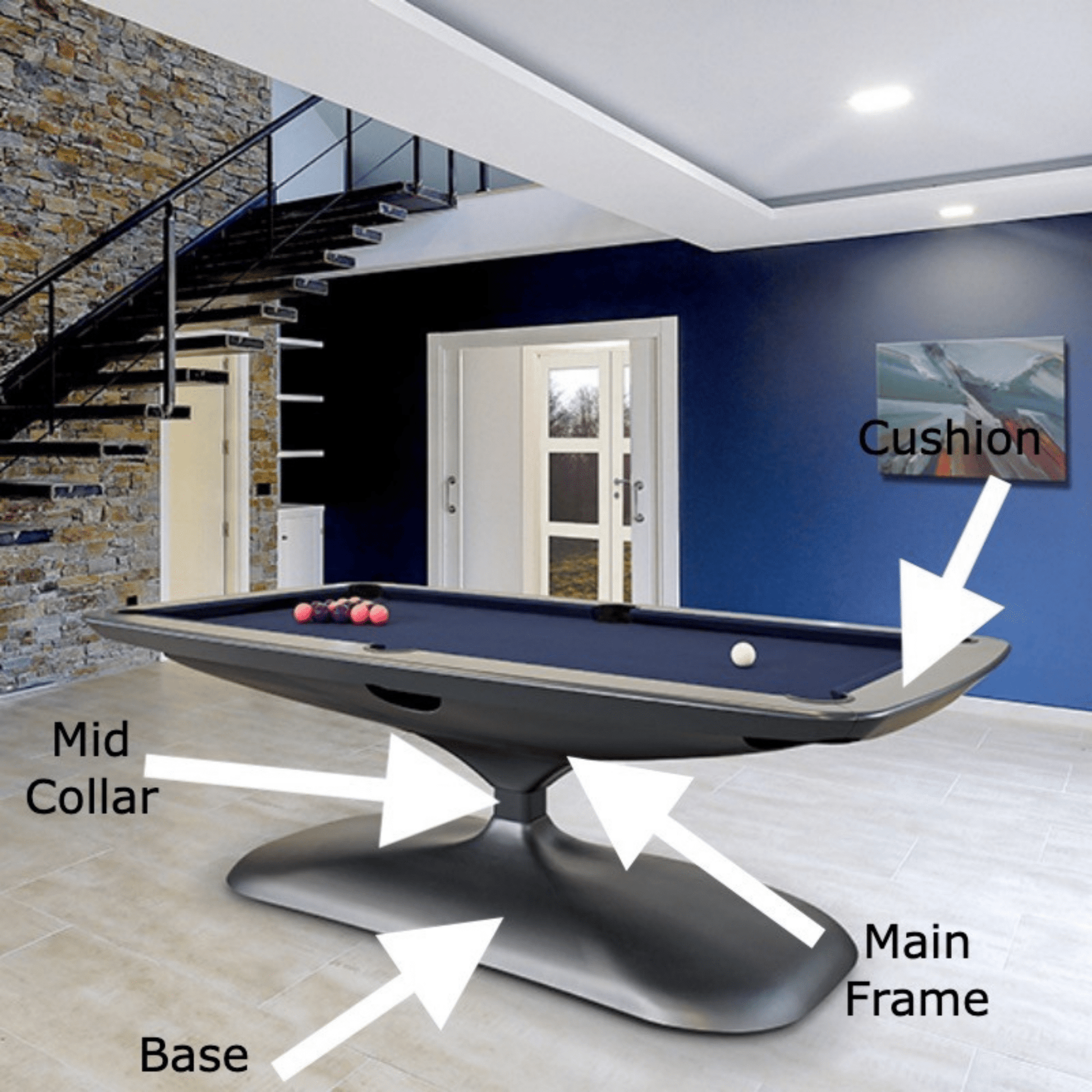 Stół Bilardowy Volano 7FT/8FT - Elite Bilard - Stoły bilardowe PREMIUM